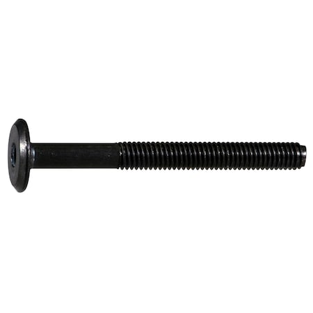 Midwest Fastener Binding Screw, 1.00mm (Coarse), Steel, Black Oxide, 6 PK 933668